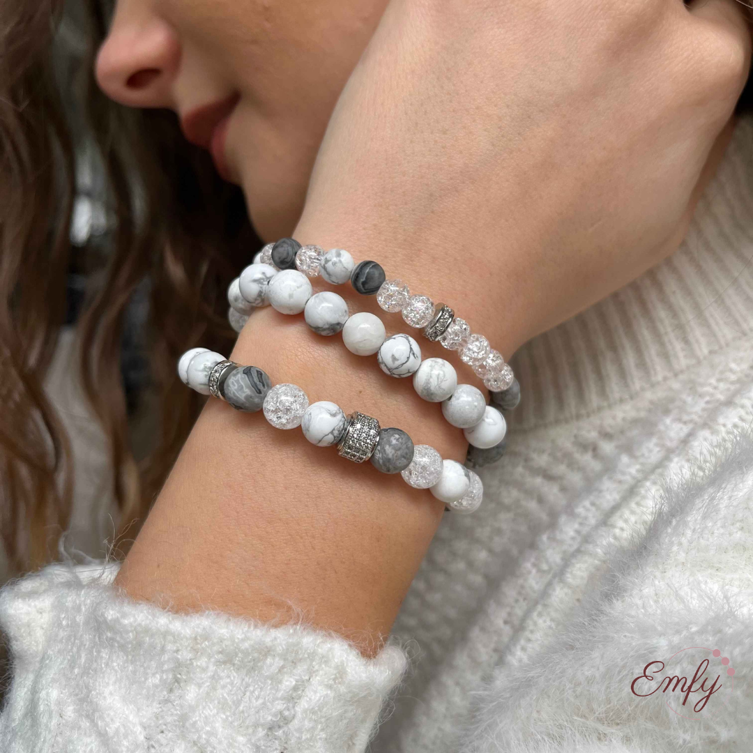 Nicole ásványkarkötő szett