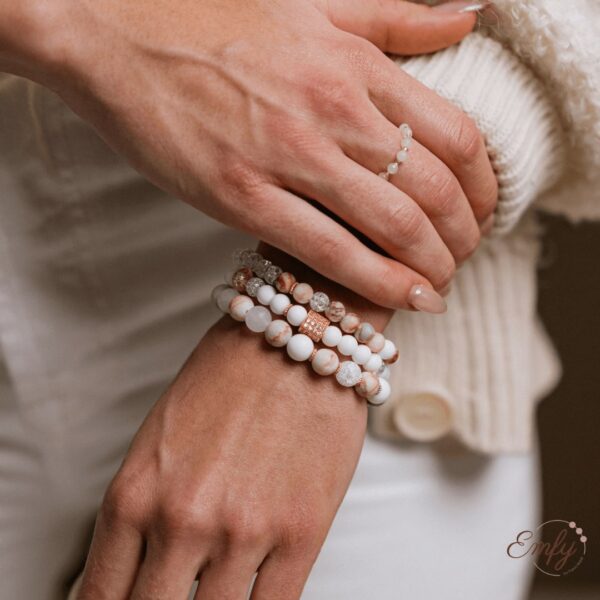 Jasmine ásványkarkötő szett